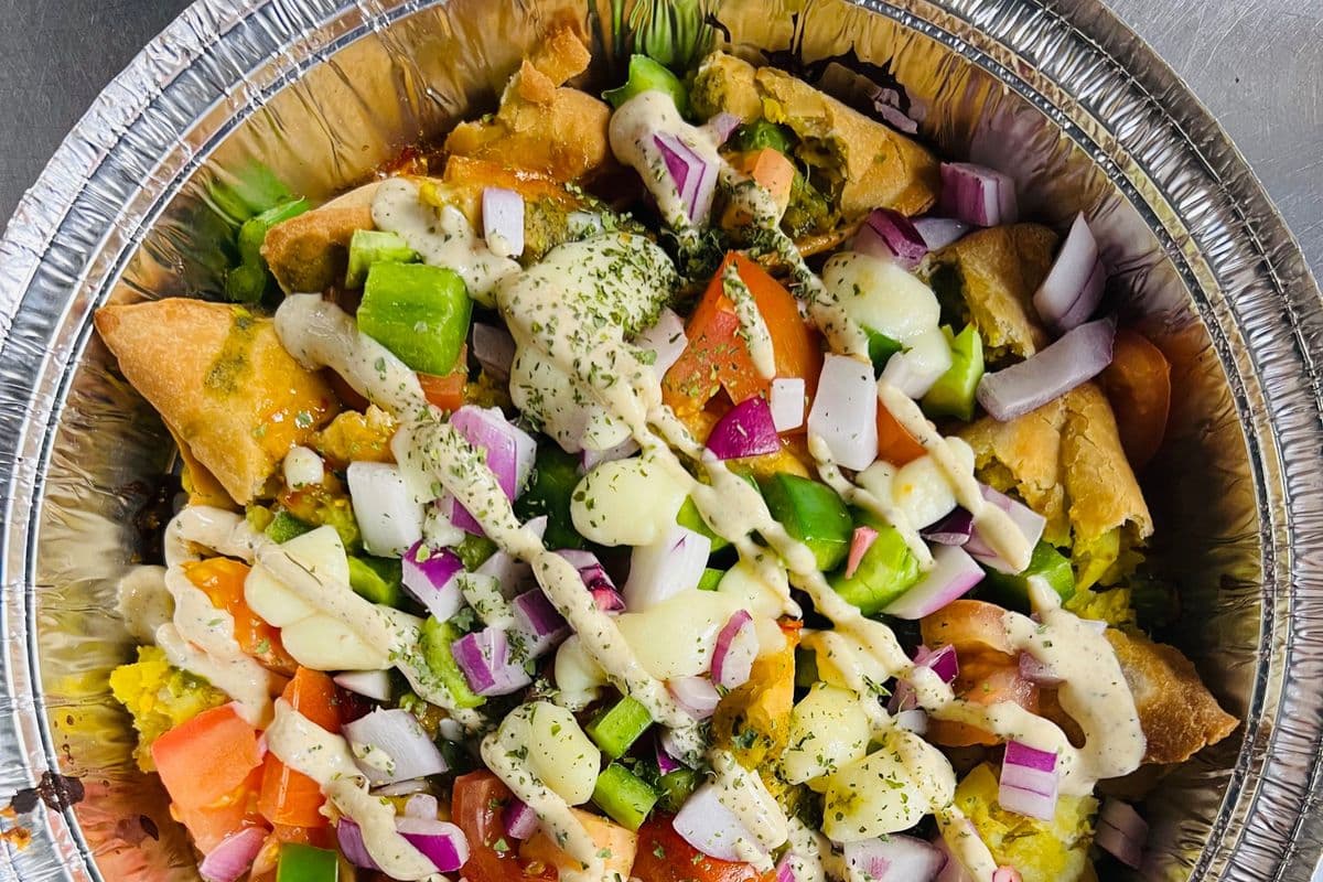 Samosa Chat Poutine