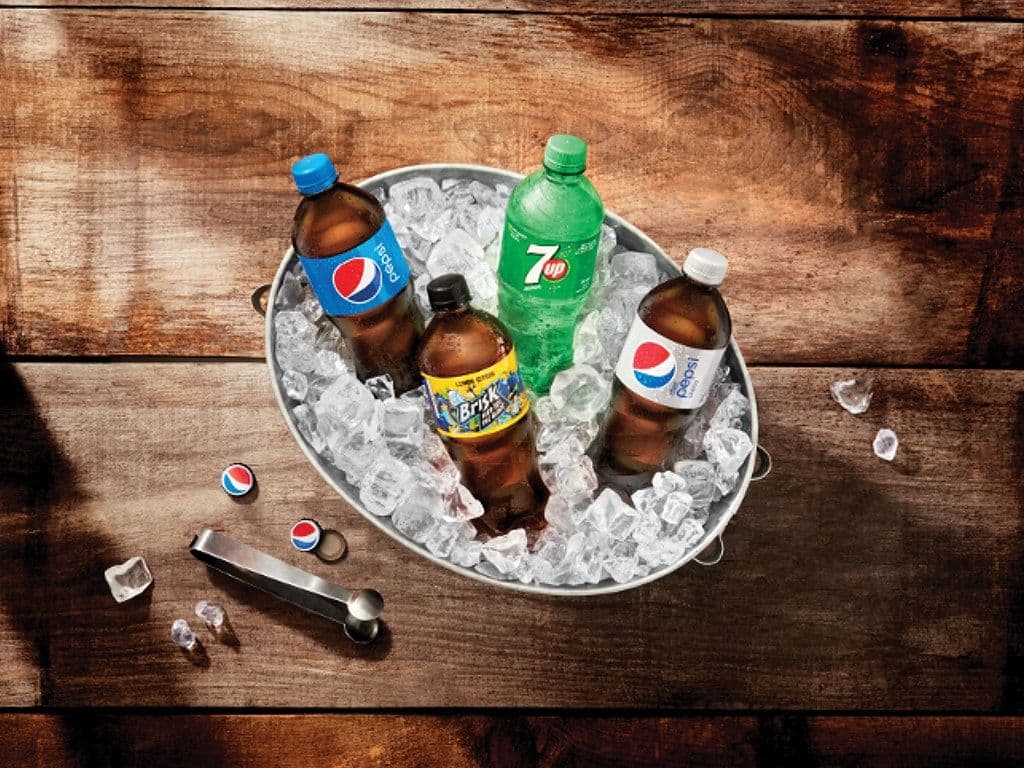 4 Pack of Bottled Drinks