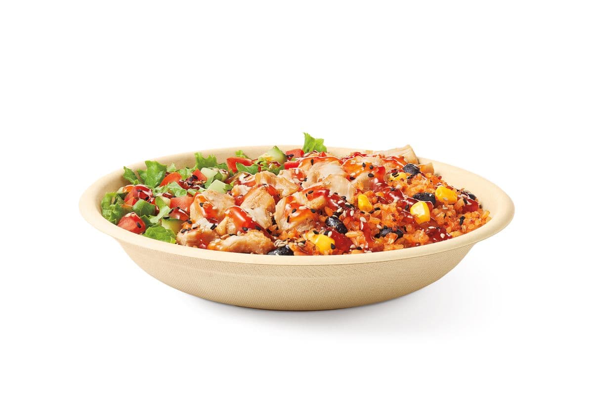 Sweet Chili Slow Cooked Chicken Loaded Bowl