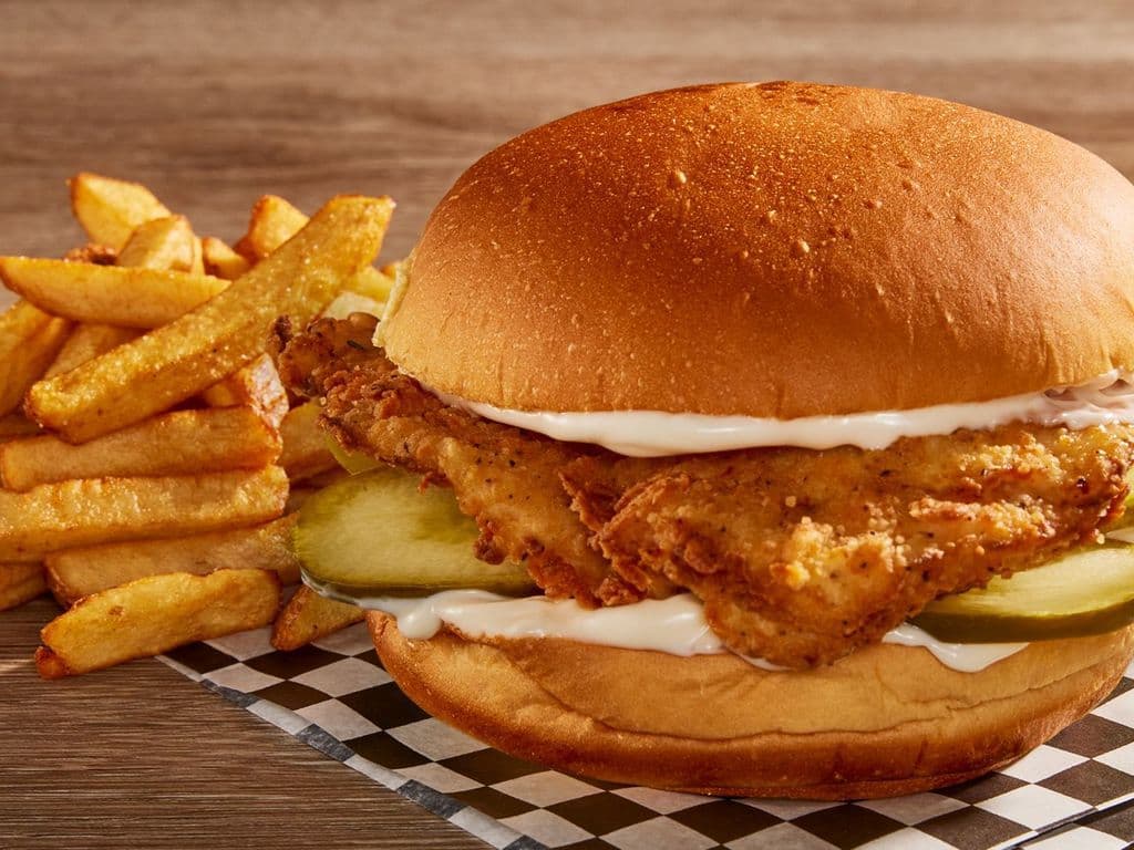Crispy Chicken Sandwich & Fries