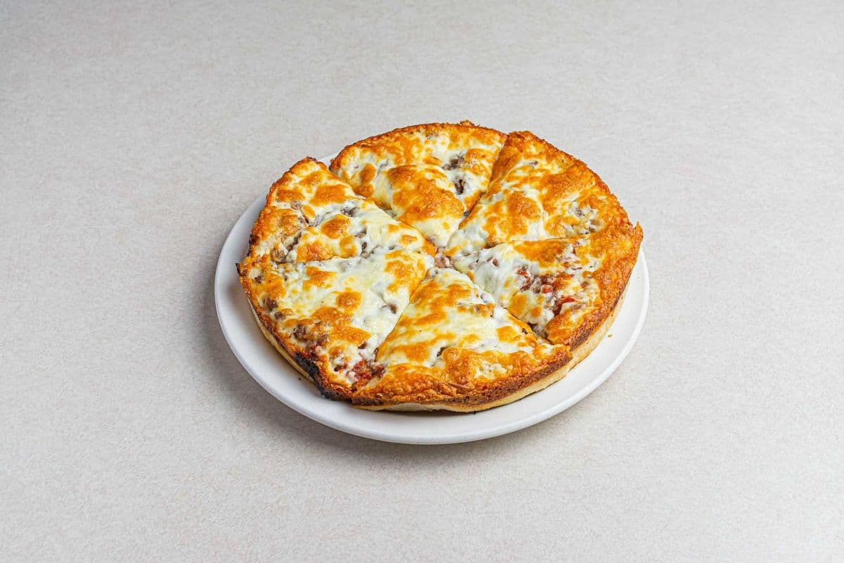#6 8" Small Lean Ground Beef Classic Pizza