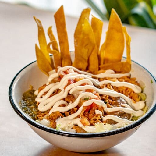 Burrito Bowl Vegan Chorizo