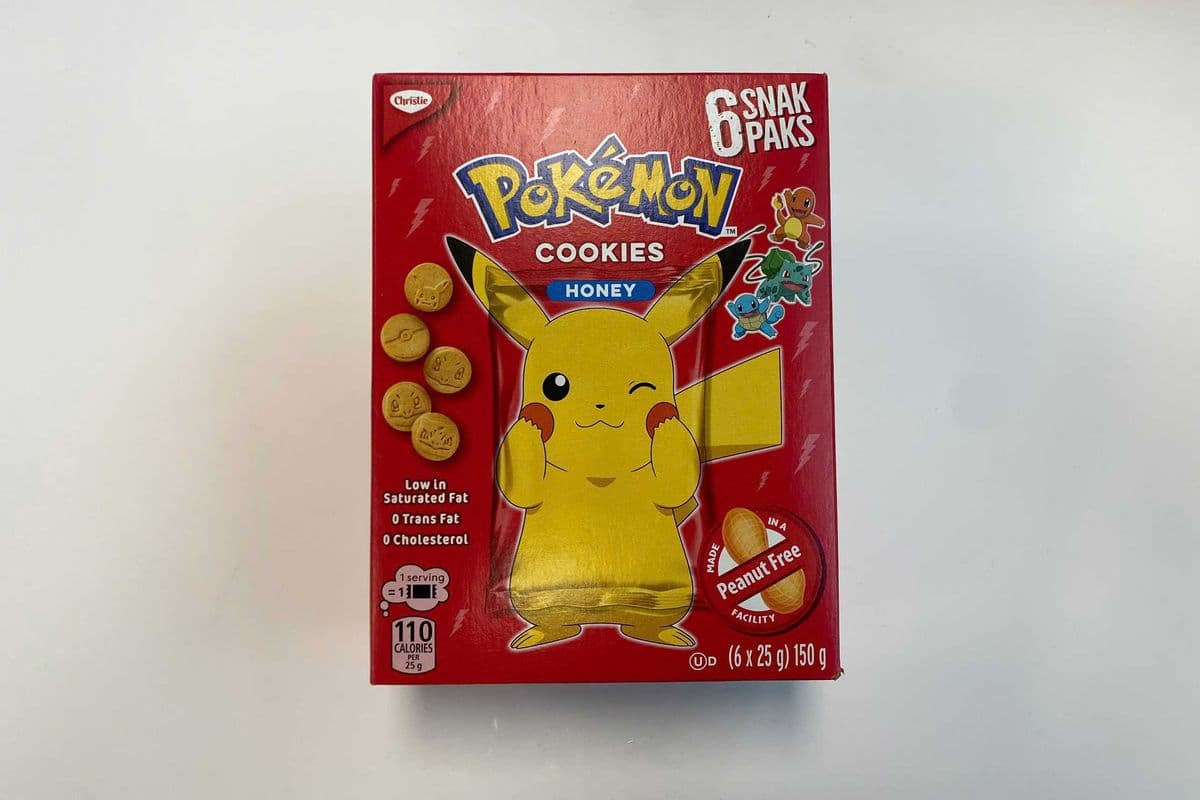 Chrislie Pokemon Honey Cookies (150g) (110 Cal)