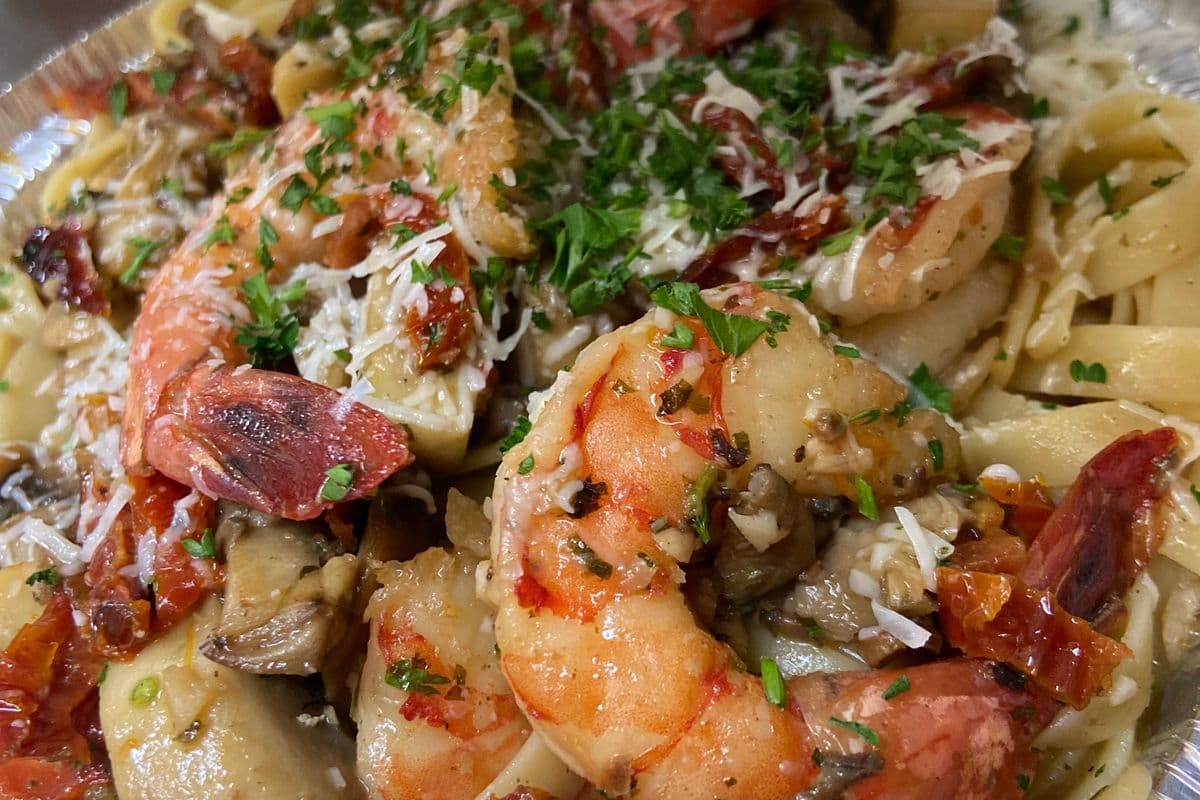 Fettuccini Gamberetti