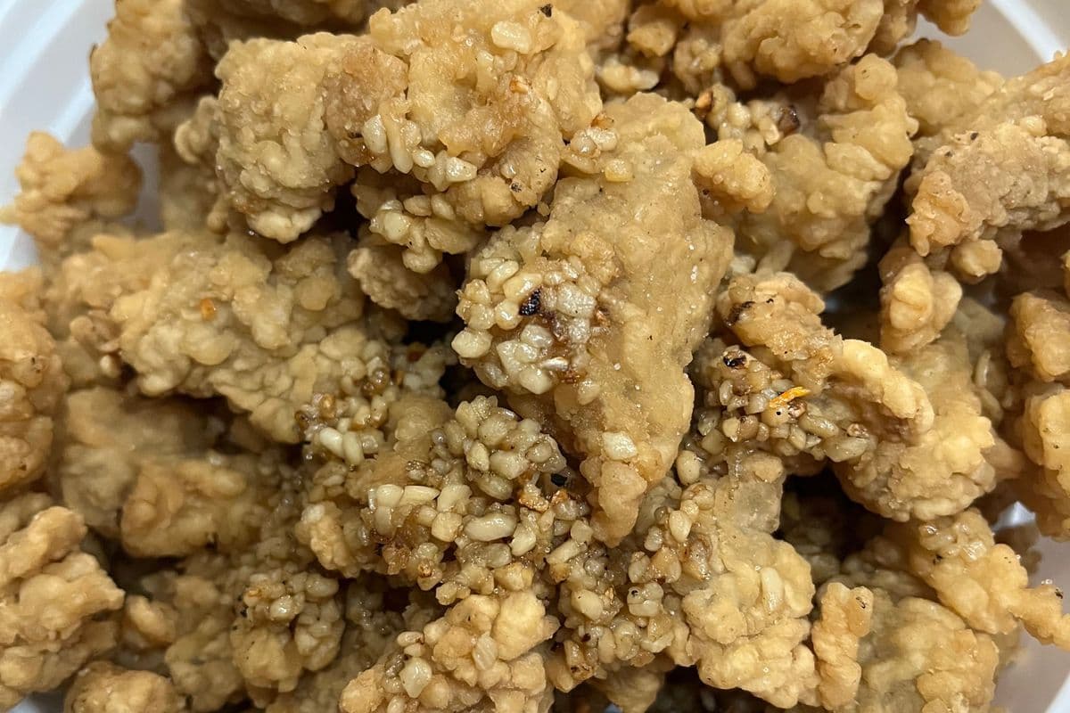 Dry Garlic Boneless Chicken干鸡