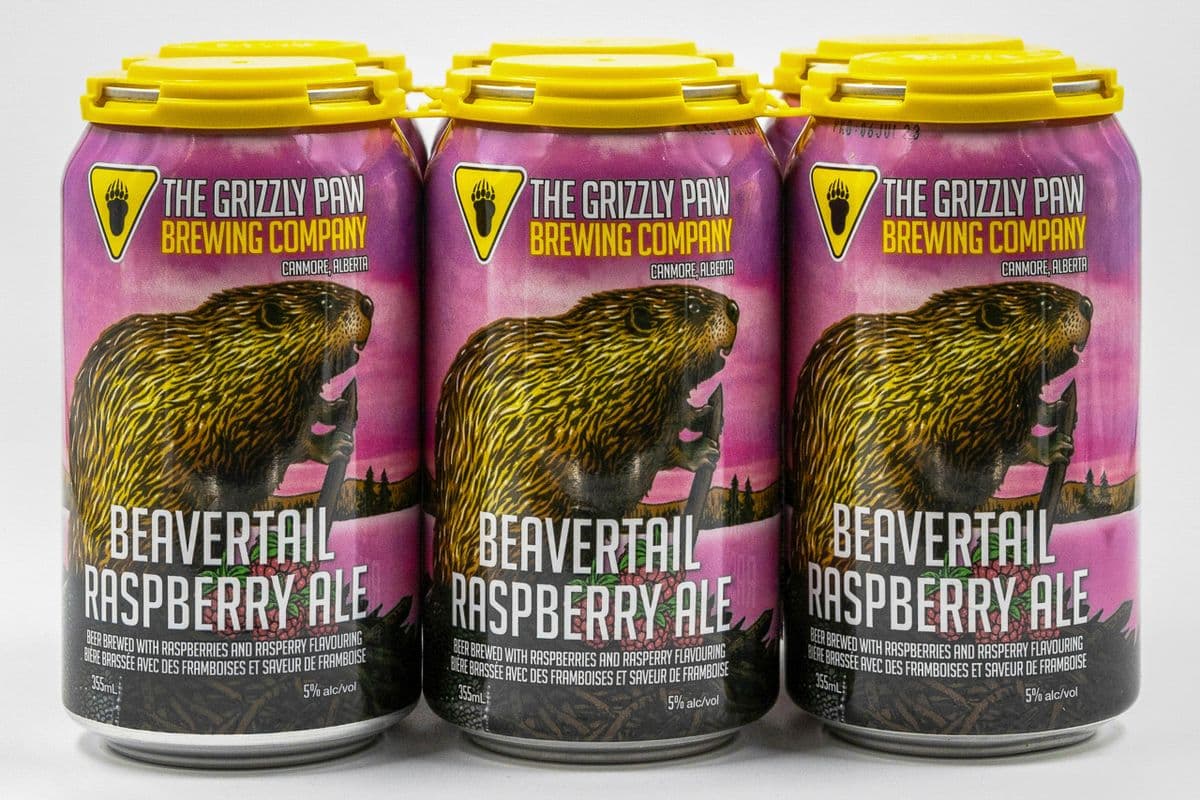 Grizzly Paw Raspberry Ale (6 x 355ml Cans)