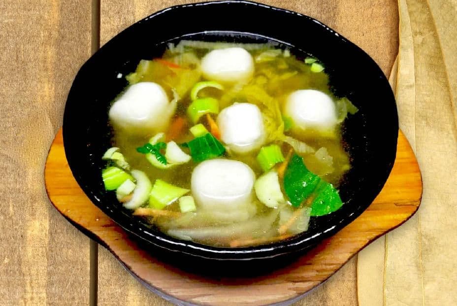 Gluten Pork Thick Soup & Vermicelli / 福州丸湯