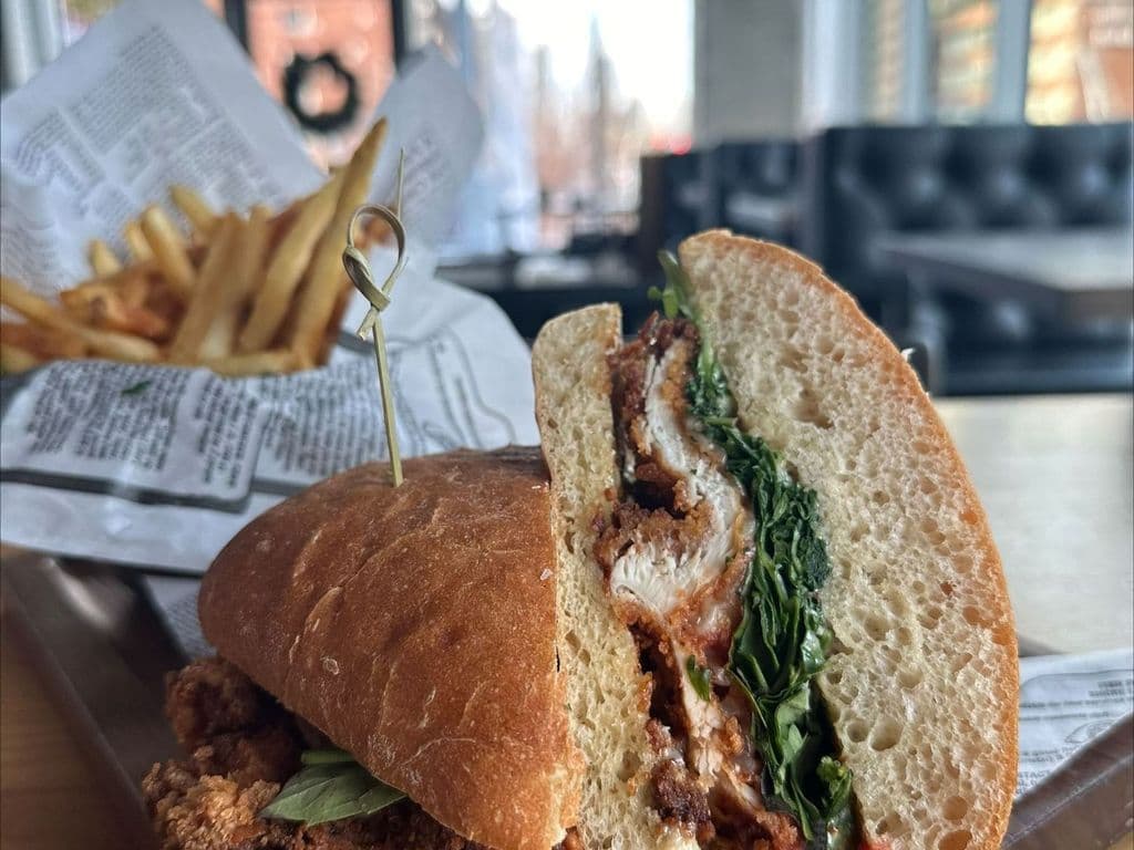 Chicken Parmesan Sandwich
