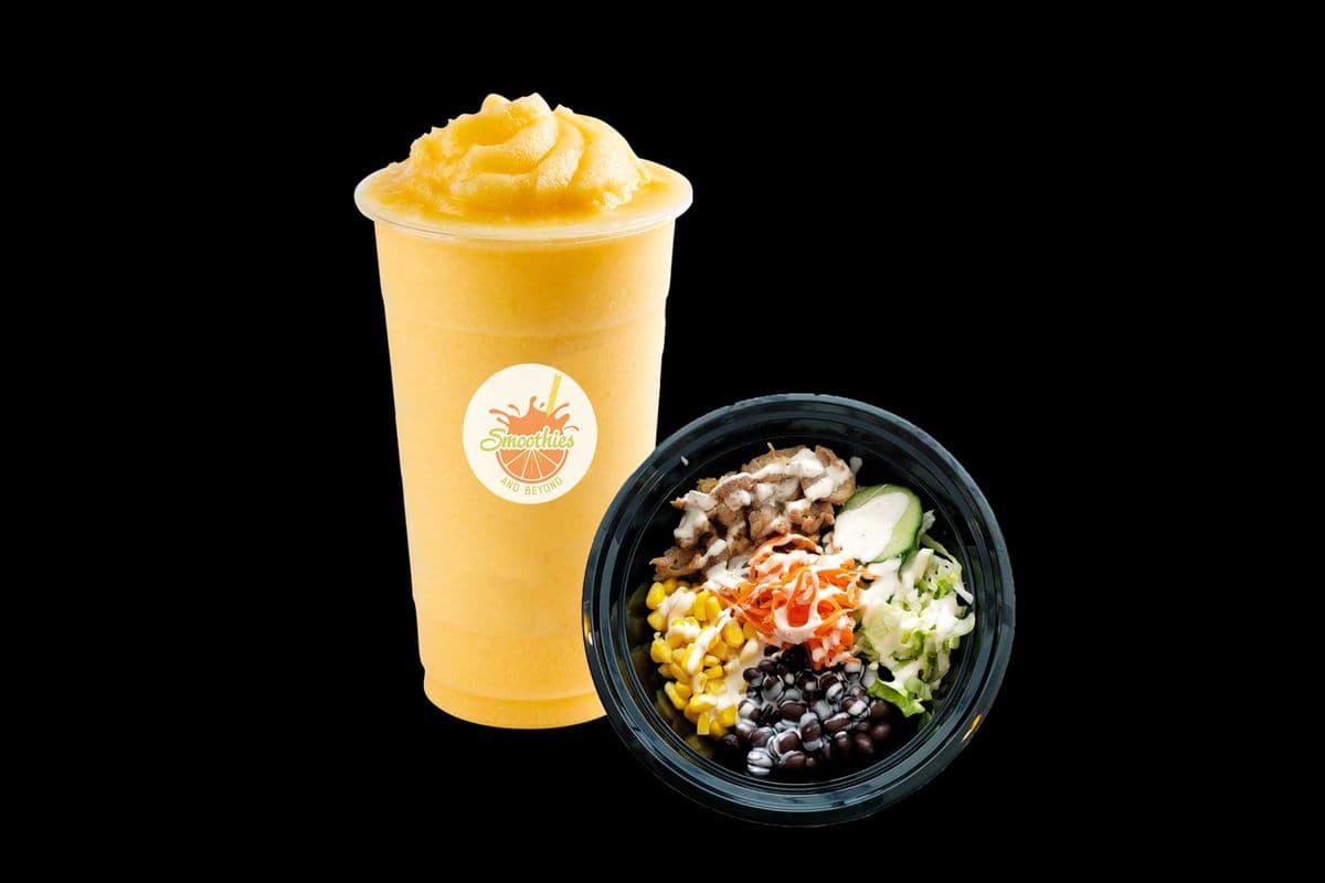 Power Bowl and Large Smoothie