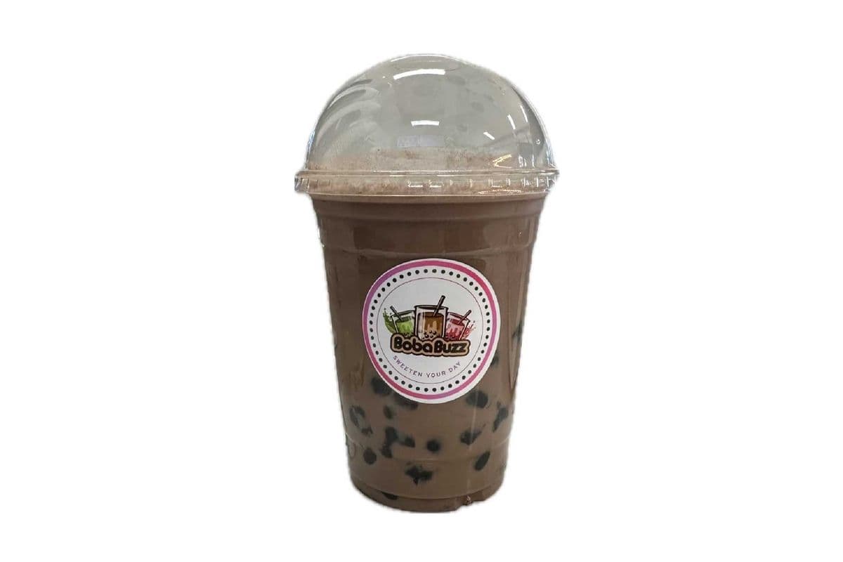 Chocolate Milk Tea (with Tapioca)