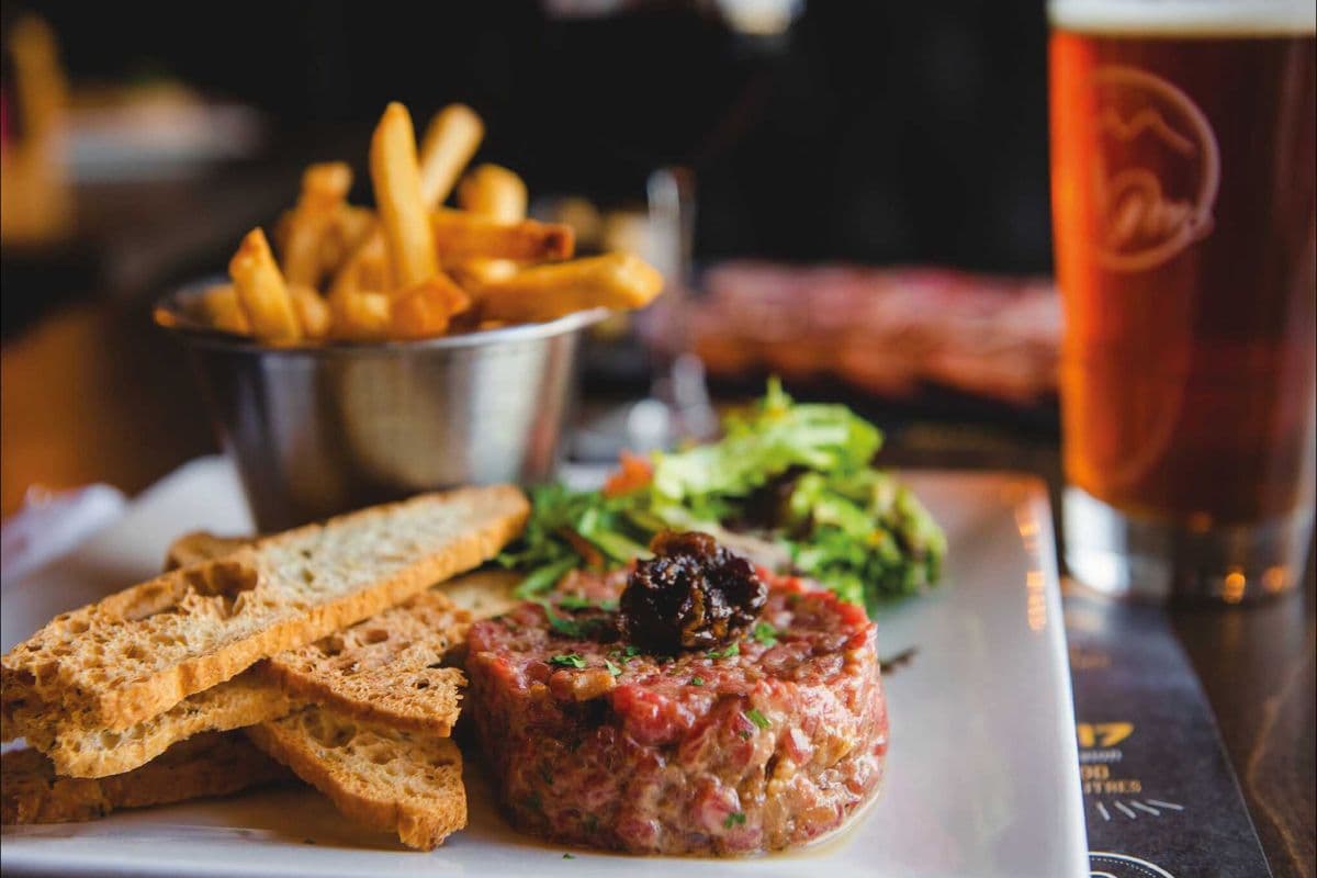 Plat tartare de boeuf AAA Angus