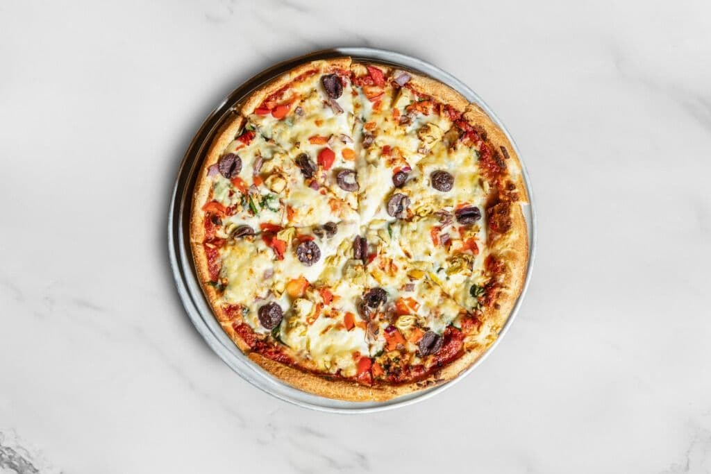 Mediterranean Pizza GF