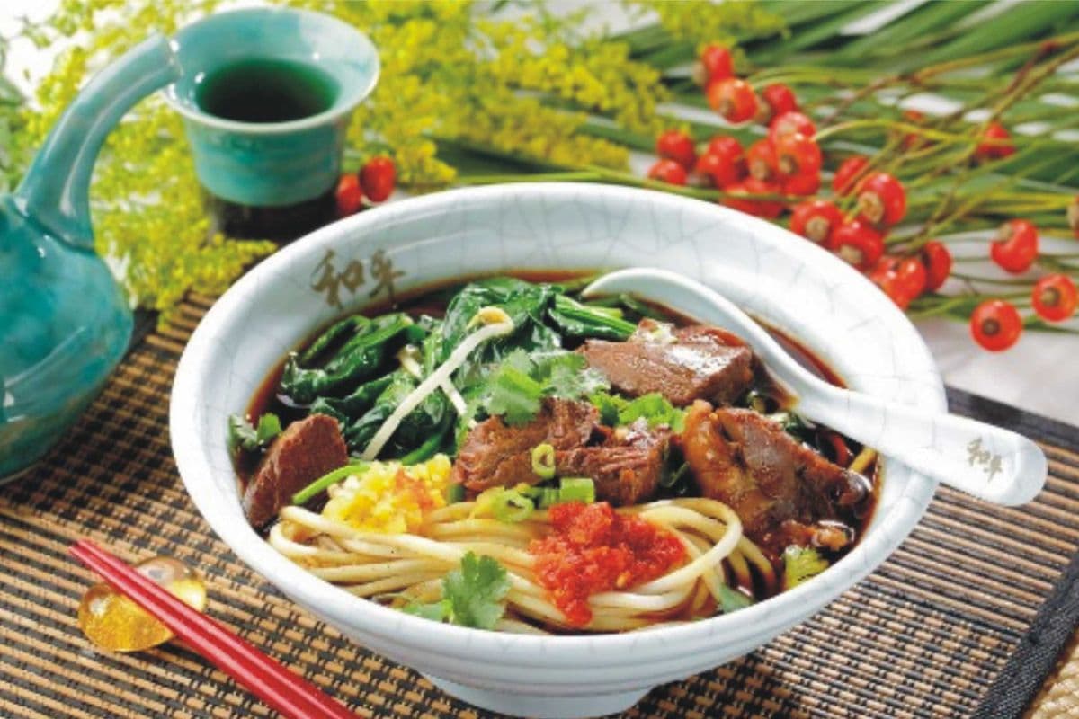 紅燒牛肉麵 Sichuan Beef Soup Noodles