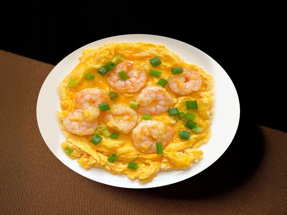 Scramble Egg with Shrimp / 滑蛋虾仁