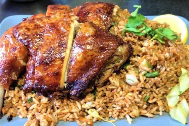 Special Leg and Back Fried Rice