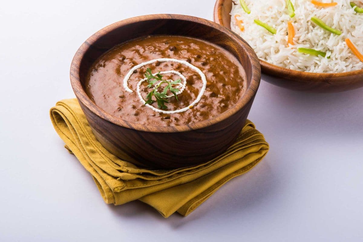 Dal Makhani mixed with Rice