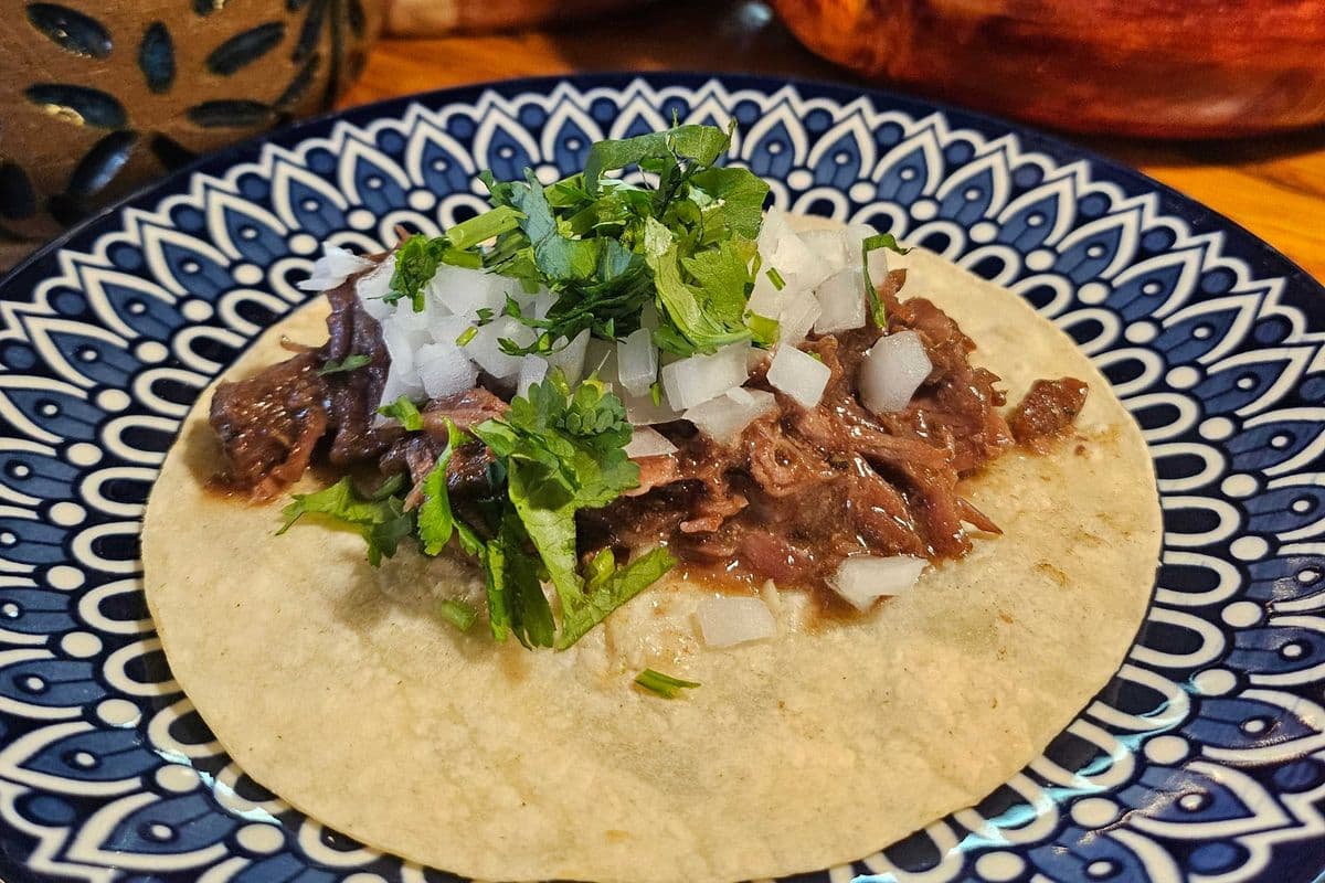 Paseo Shredded Beef Taco