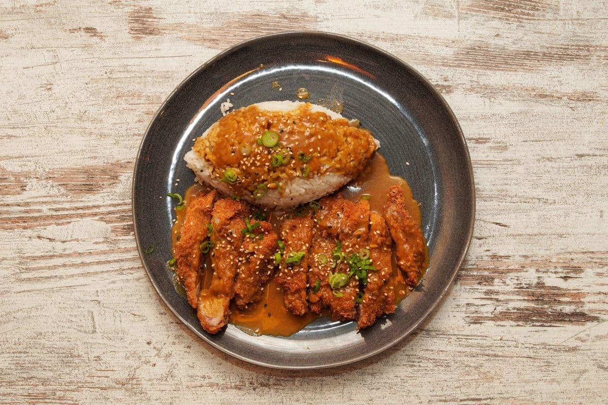 Ud13 Curry Chicken Cutlet on Rice / 咖喱鸡扒饭