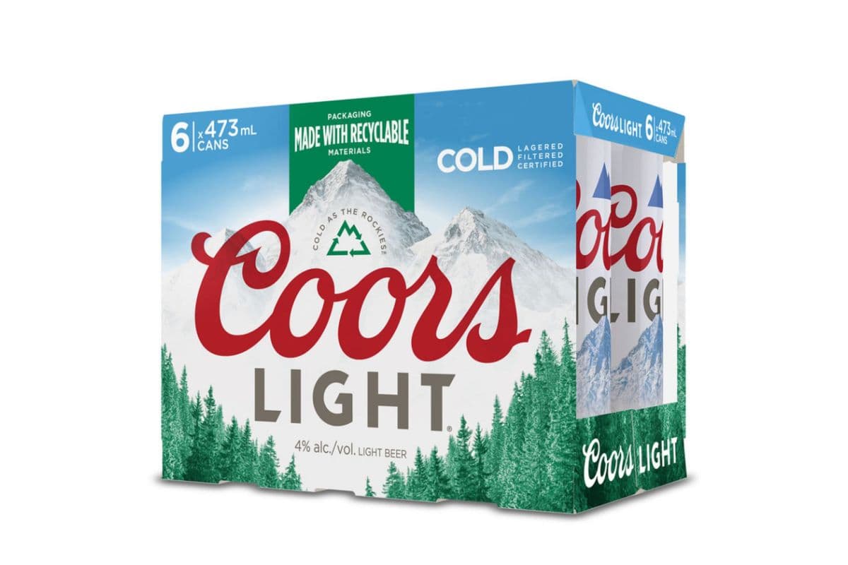 Coors light 6x473 ml (6 x 6x473 ml)