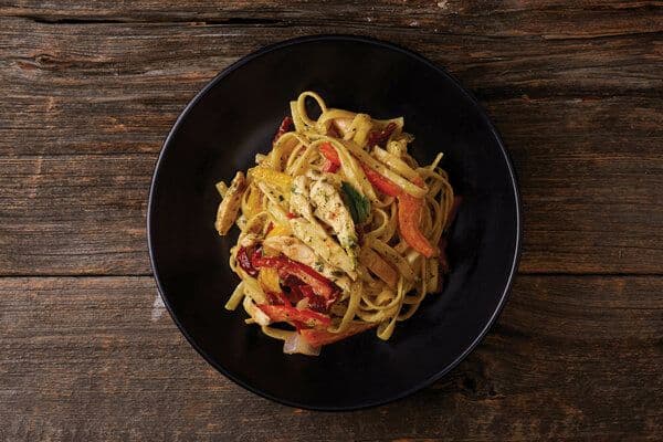 Pesto Chicken Fettuccine