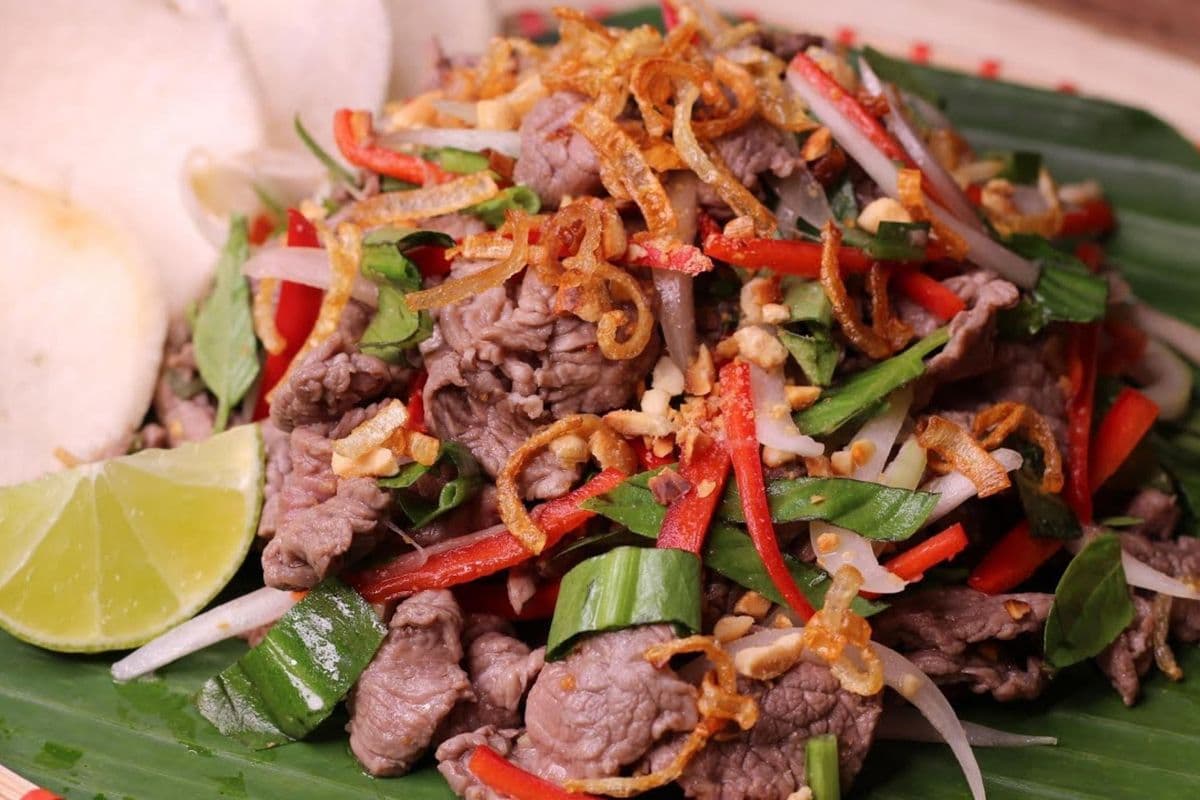 Beef Sashimi / Bo Tai Chanh