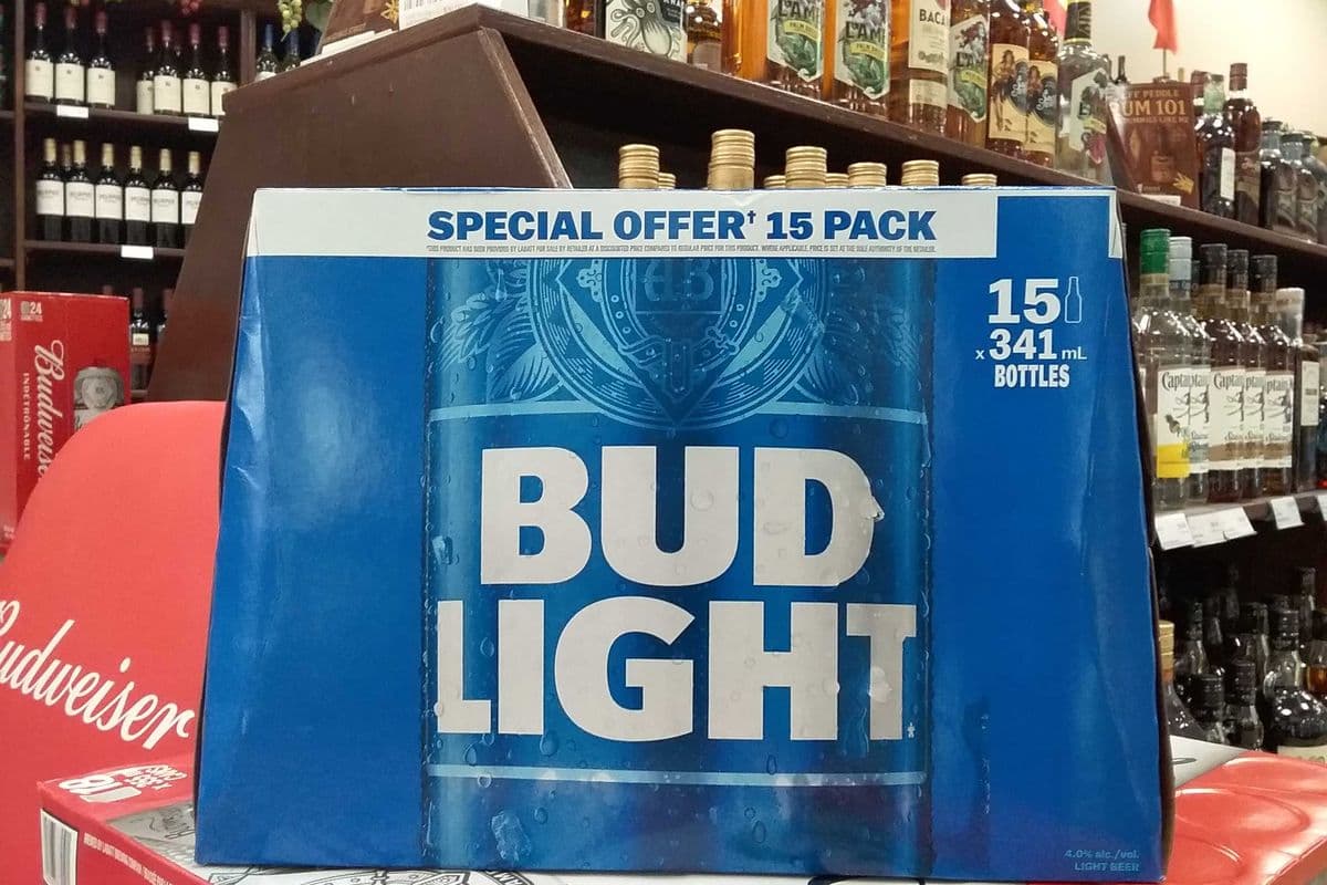 Bud Light 15 bottles (15 x 341 ml)