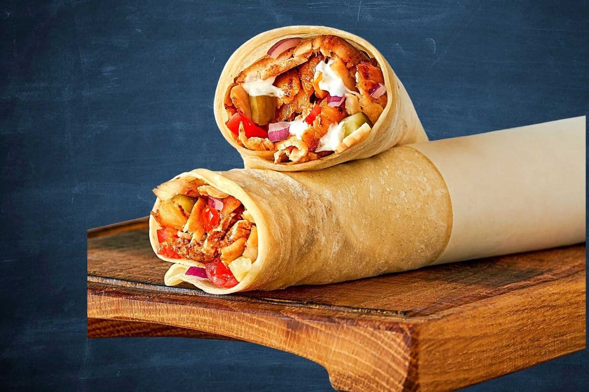 Classic Chicken Shawarma Wrap