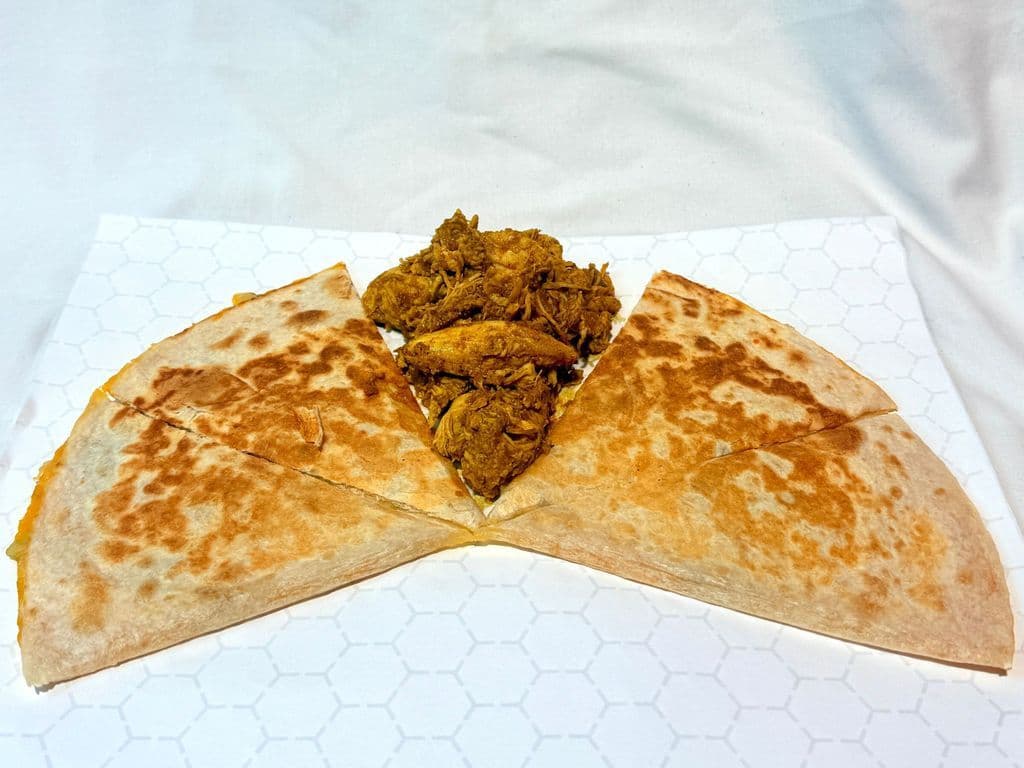 Spicy Chicken Curry Quesadilla