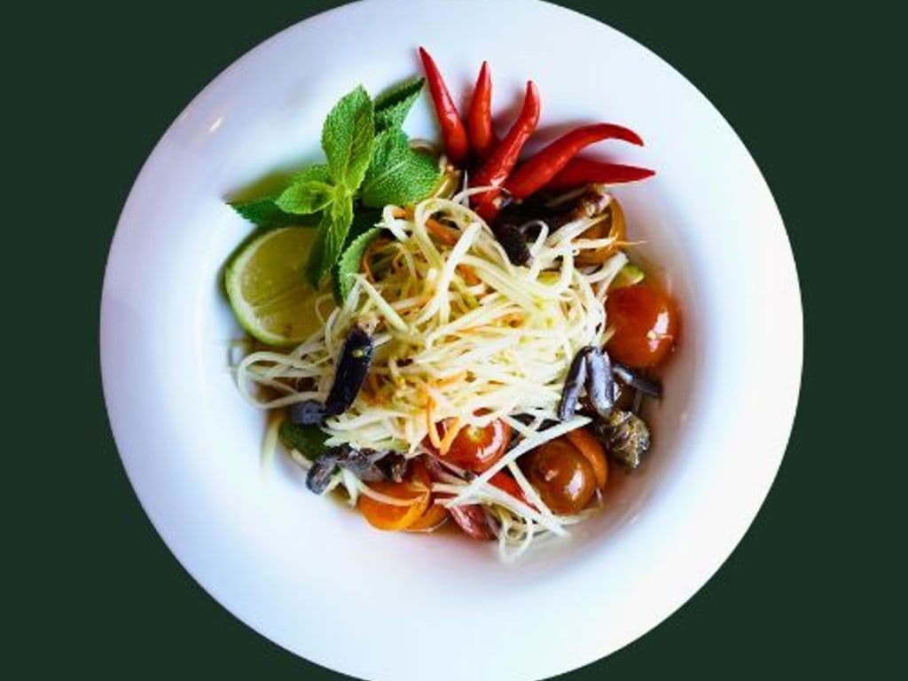 Esan Style Papaya Salad