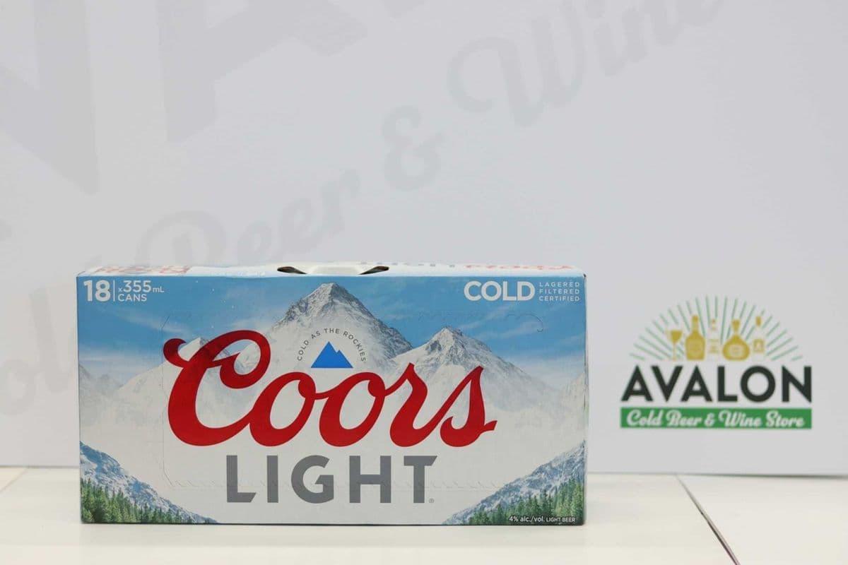 Coors Light 18pk Can (18 x 355ml)