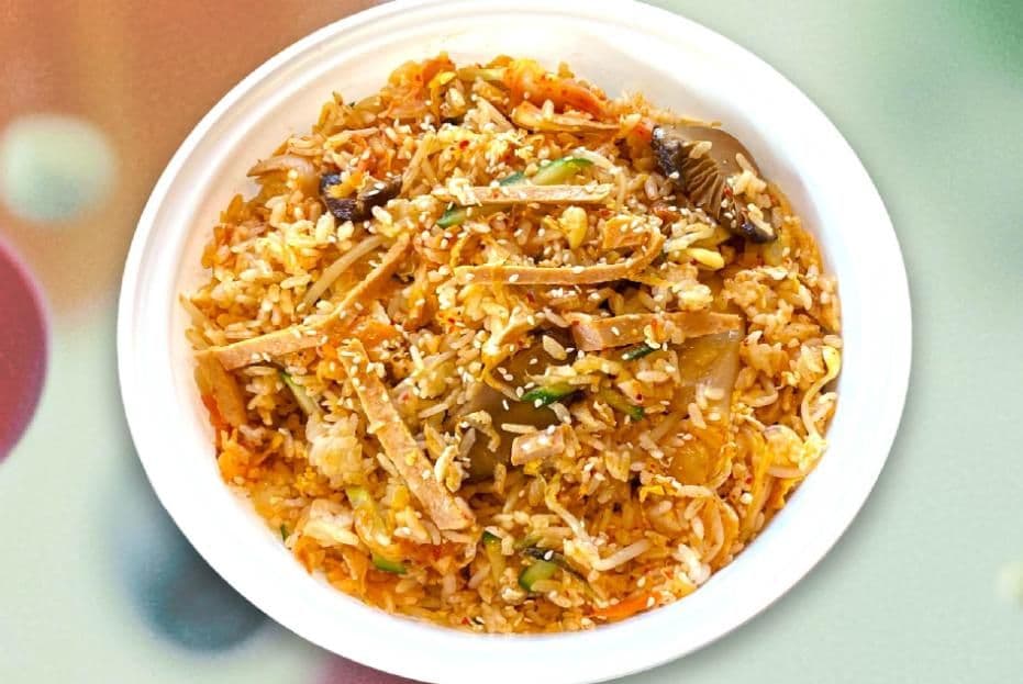 Vegetarian Bibimbap / 素石燒拌飯