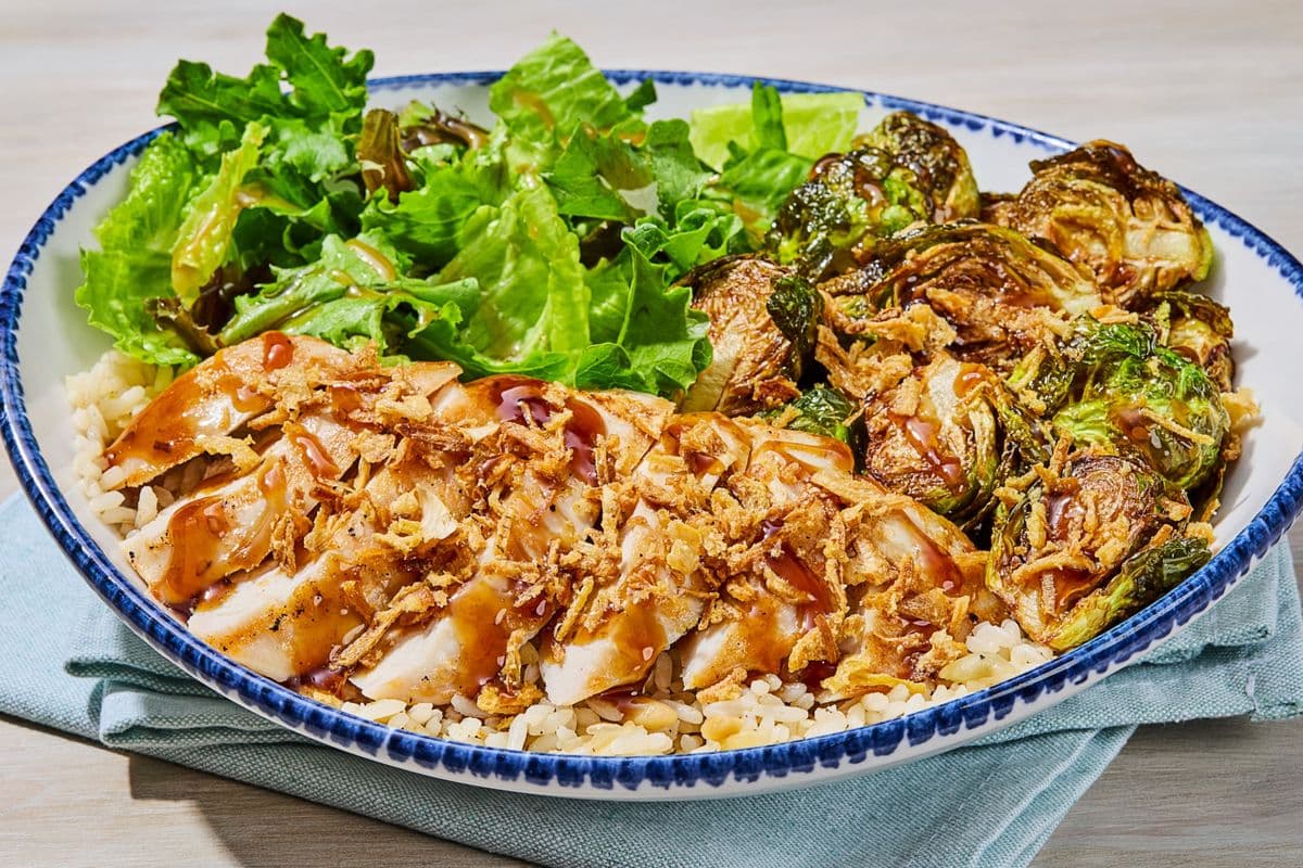 Sesame-Soy Chicken Bowl