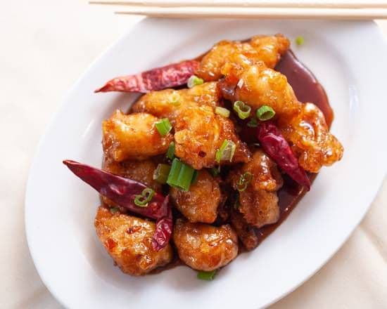 34. Poulet Général Tao Caramélisé / Caramelized General Tao Chicken