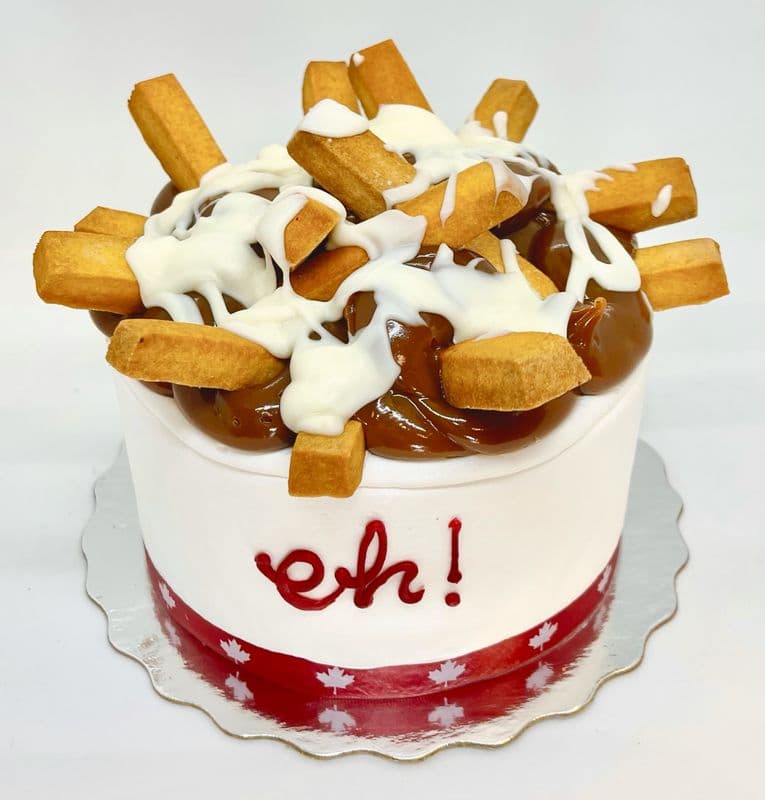 Poutine Cake eh!