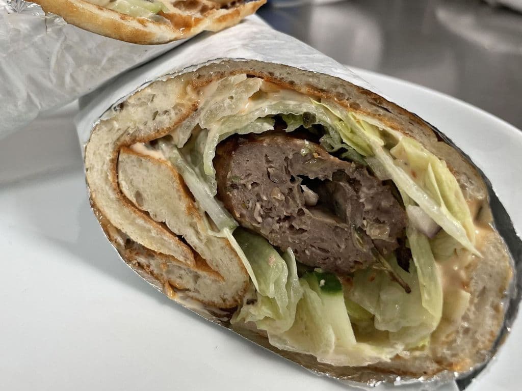 Beef Kabob Roll