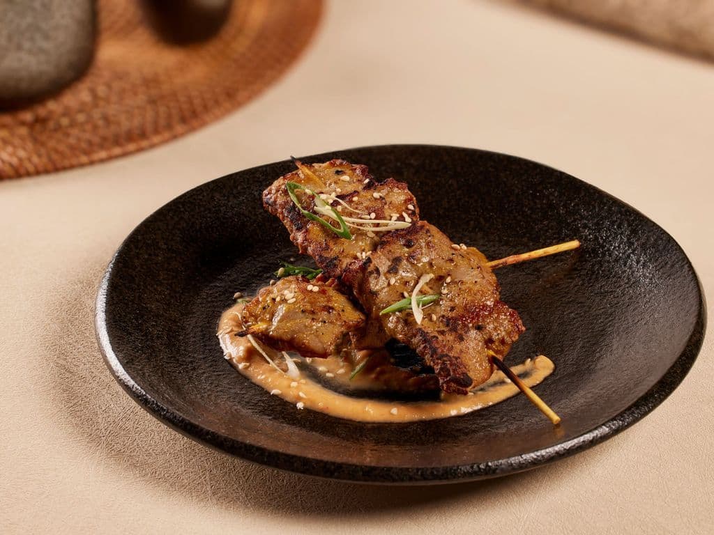 Grilled Beef Satay (4pcs)
