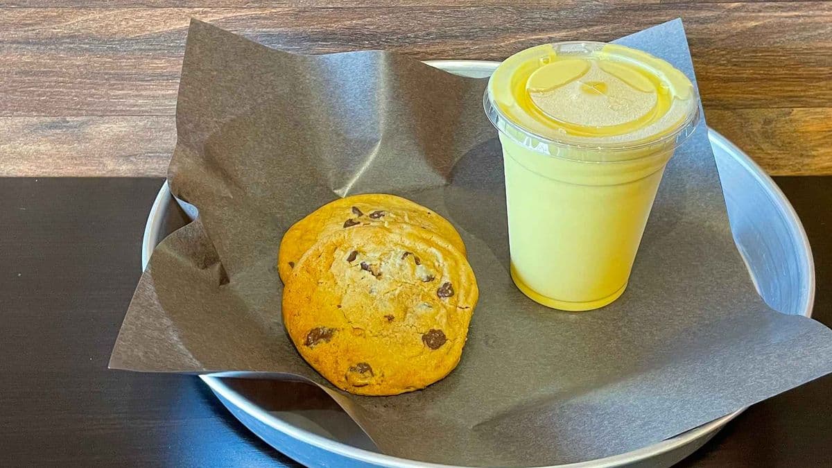 Cookies with Mango Lassi
