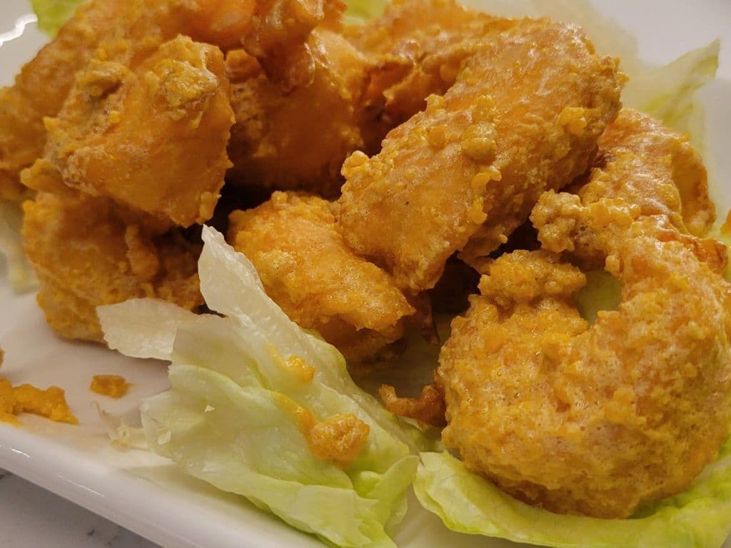 SF6 Golden Egg Yolk Prawns 金沙蝦球