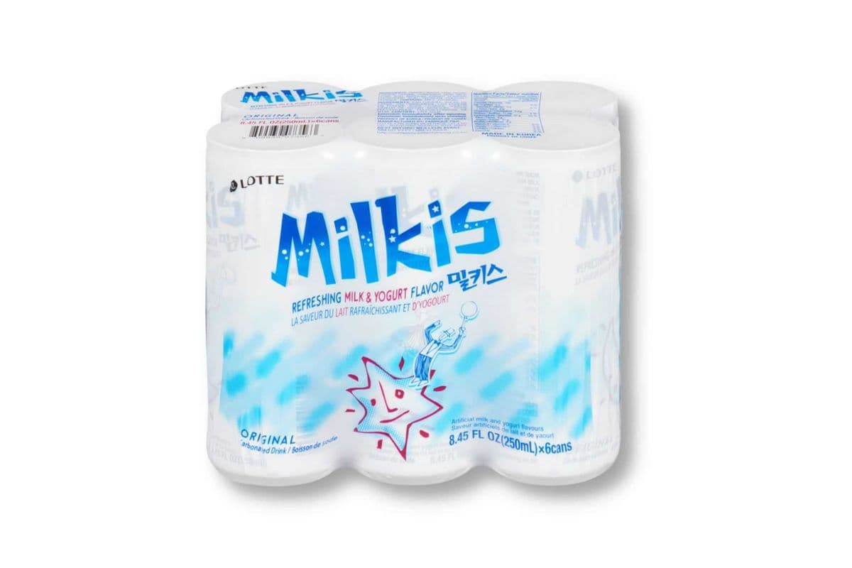 Milkis Original Milk and Yogurt Carbonated Drink (6 x 250 ml)