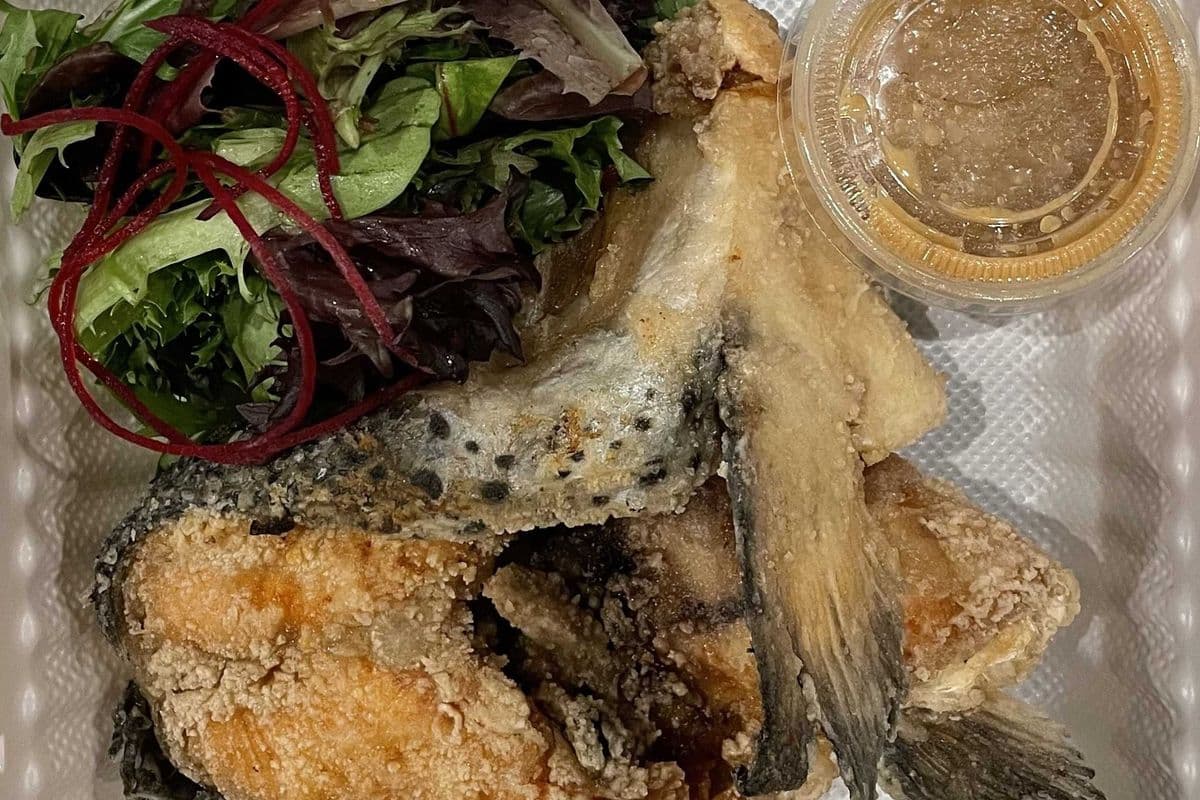 BBQ Salmon Kama