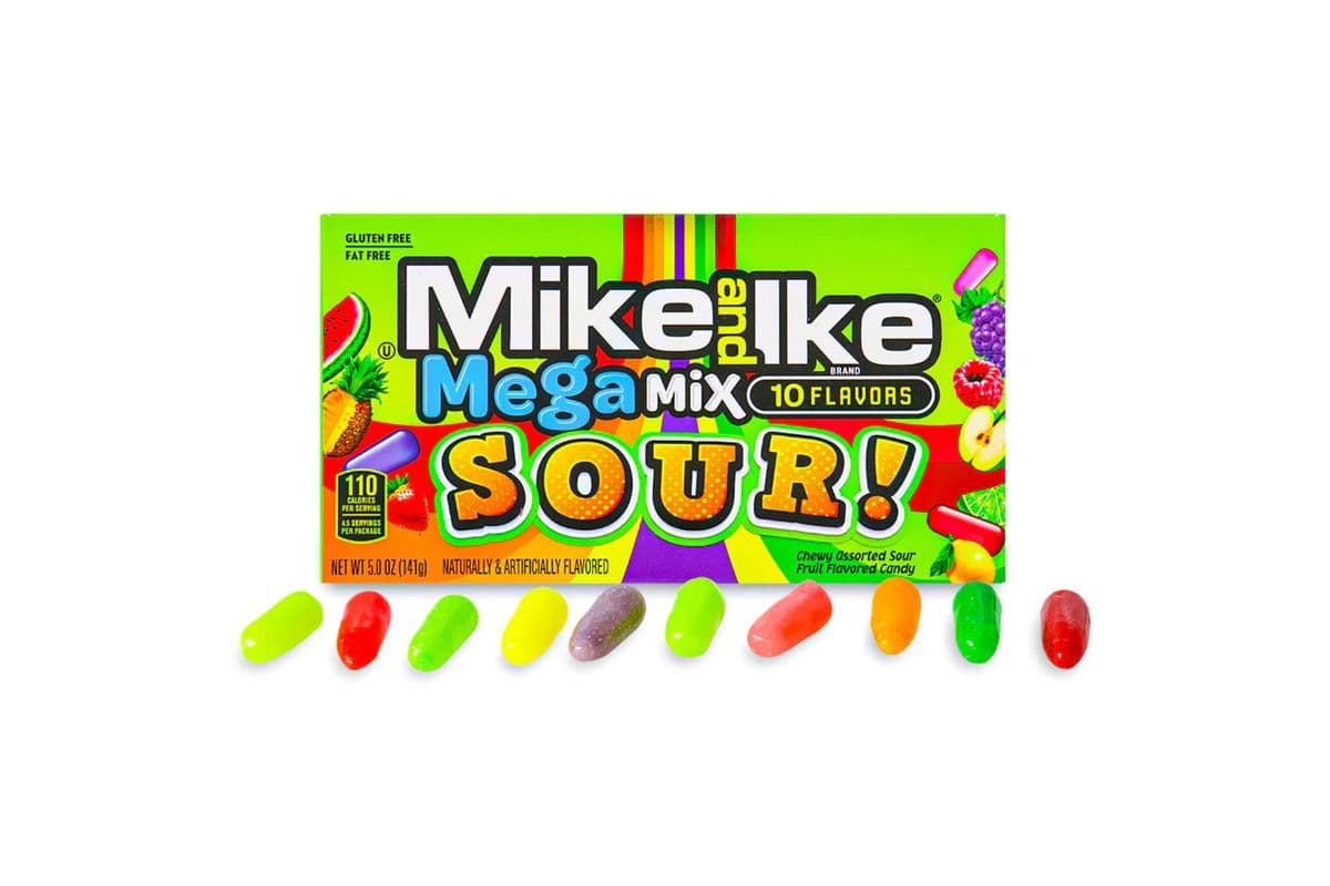 Mike & Ike Mega Mix Sour (120 g)