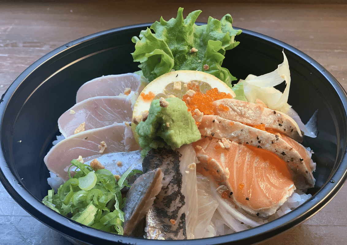 Assorted Sashimi Rice Bowl
