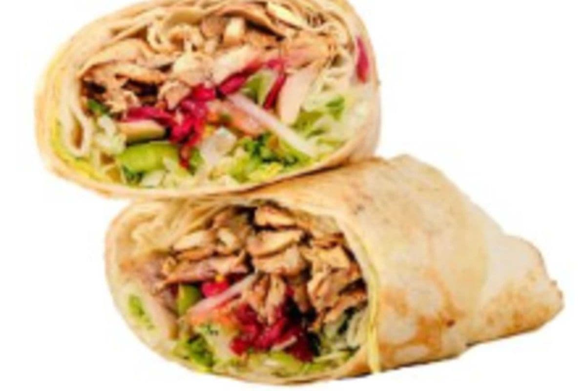 Mixed Donair and Chicken Wrap
