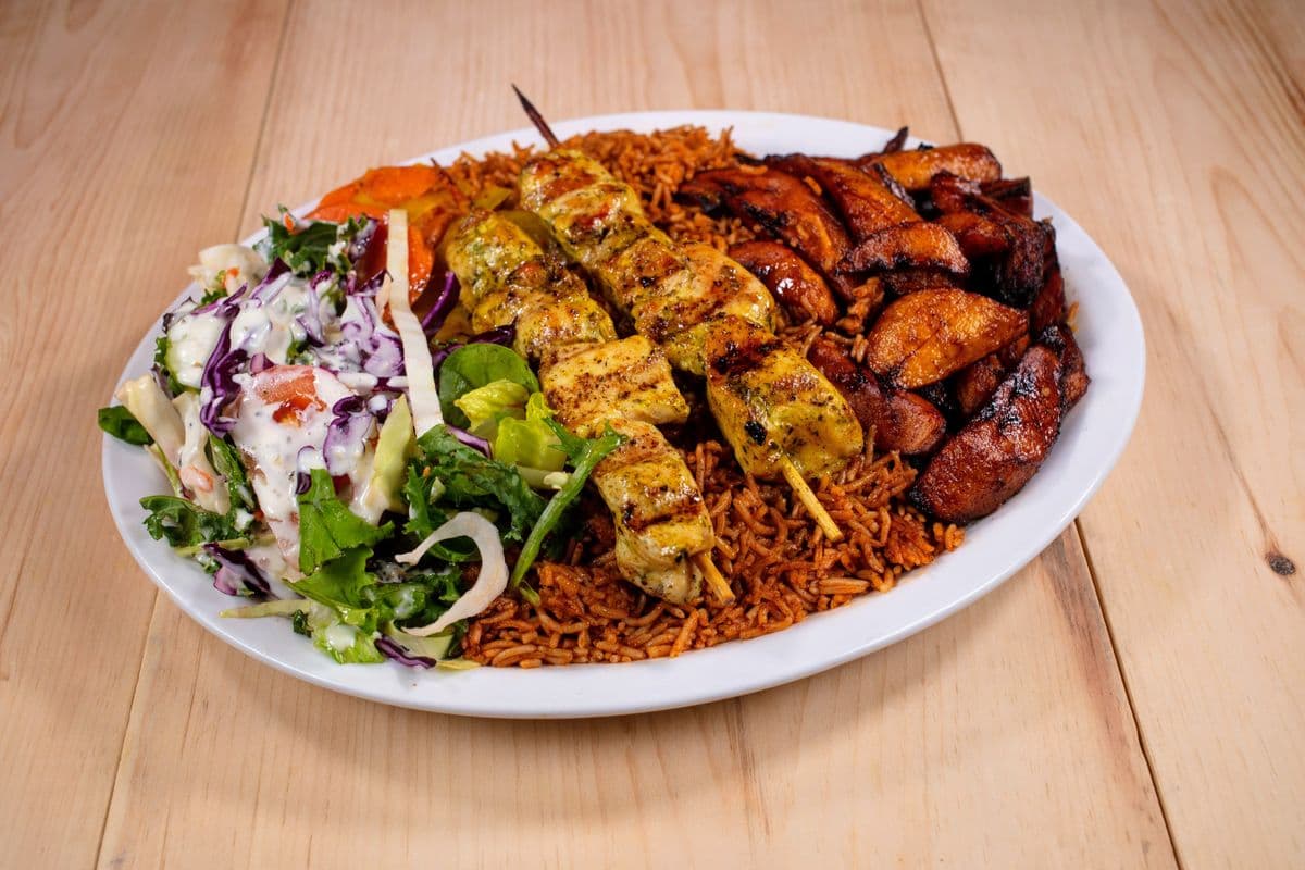 Chicken Skewer Combo