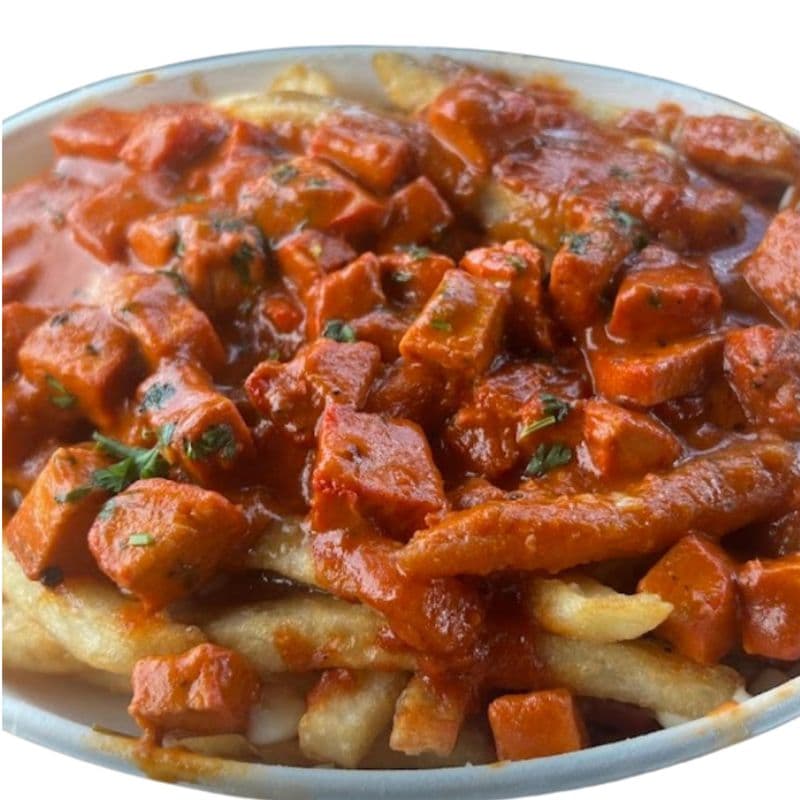 Creamy Tandoori Grill Chicken Poutine