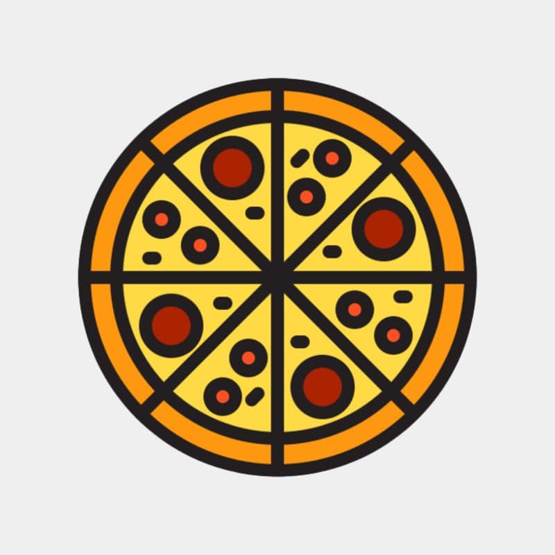 Pizza steak de philadelphie bambino 8" / Philadelphia Steak Pizza Bambino 8"