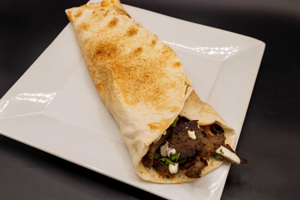 Beef Donair Wrap