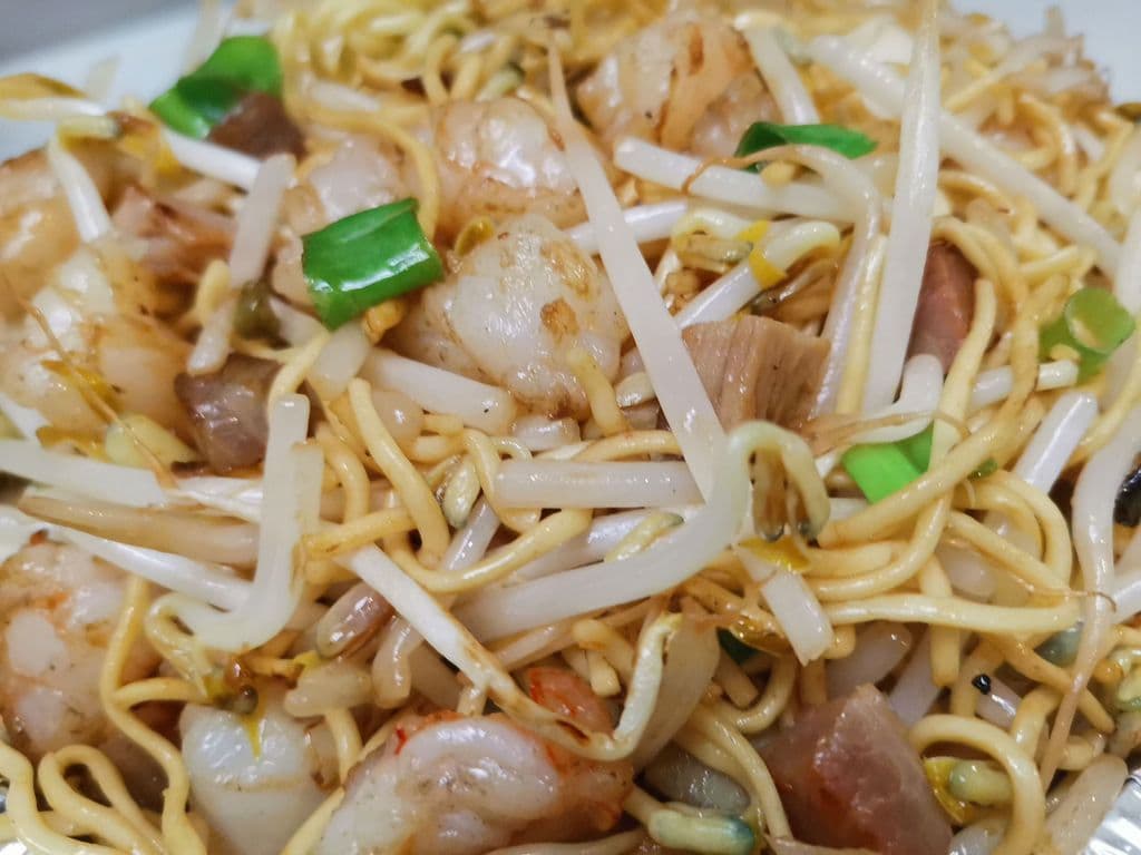 Cantonese Shrimp Chow Mein - OO