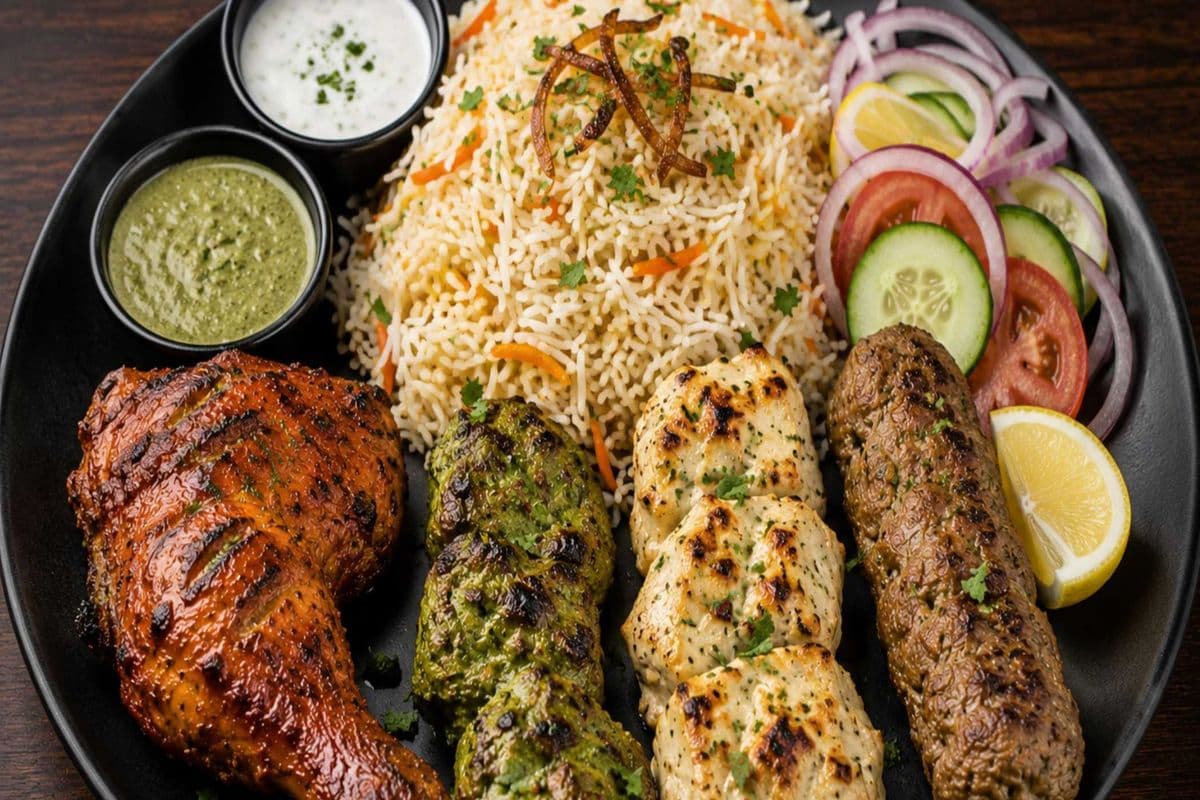 Half KG Chicken Platter