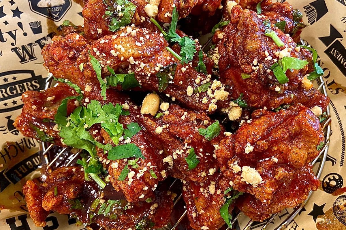 Sweet and Hot Cilantro Chicken